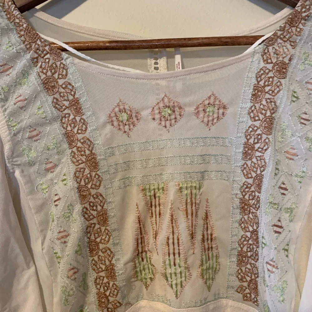 Free People La Cienga Embroidered Top - Picture 11 of 14